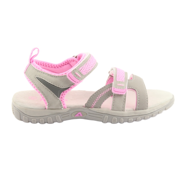 American Club American Sandals Sports Sports HL14 Gray/Pink grå grå