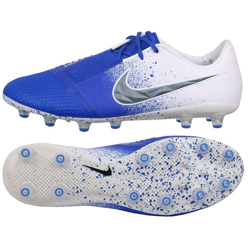 Nike Phantom Venom Elite Ag Pro M AO0576-104 fotbollsskor mångfärgad blå