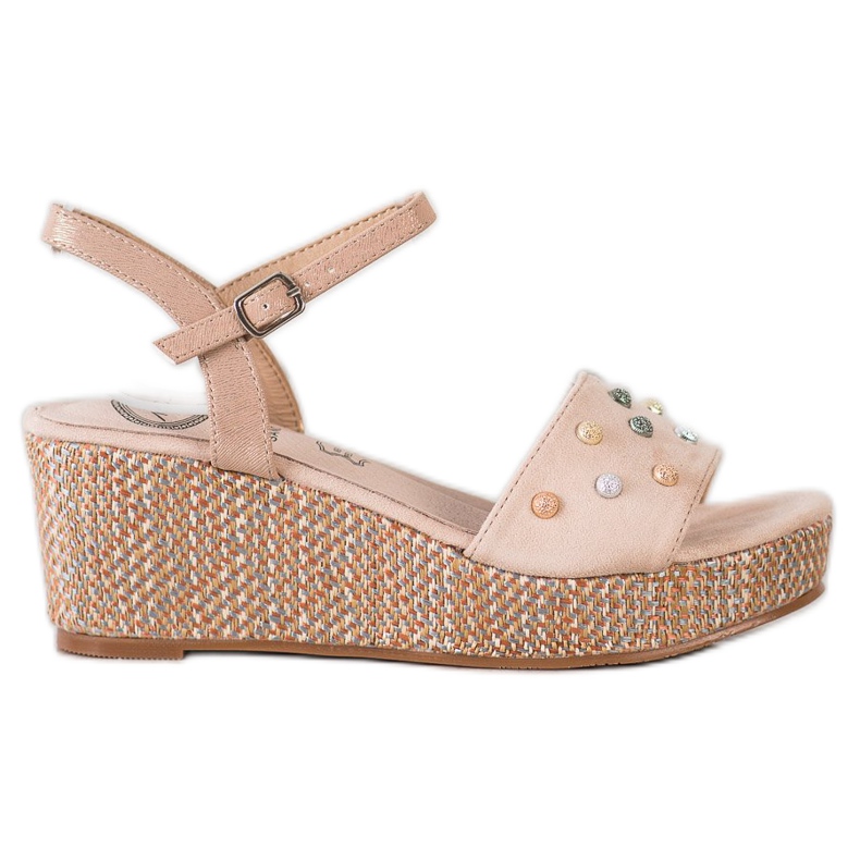Aclys Casual Wedge Sandals brun