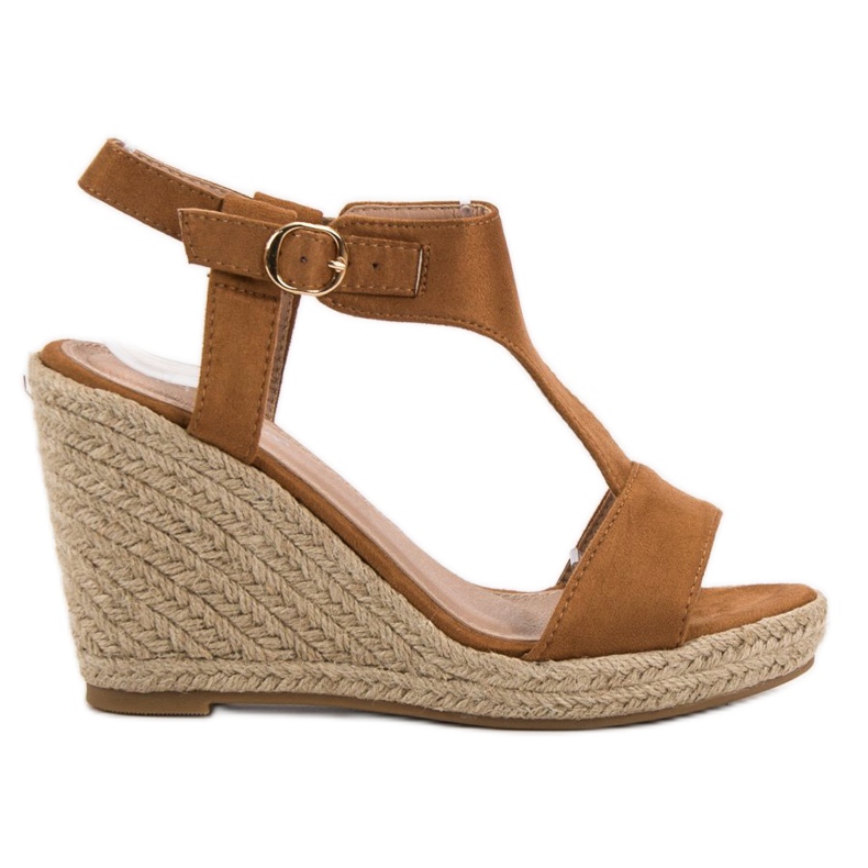 Anesia Paris Trendiga kilsandaler brun