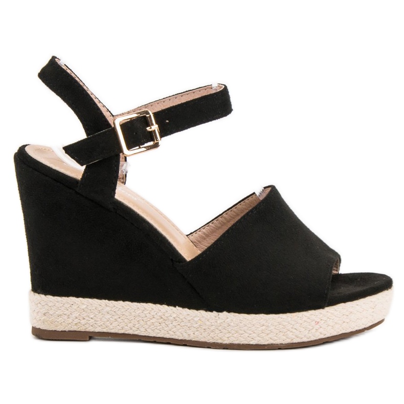 Best Shoes Svarta sandaler