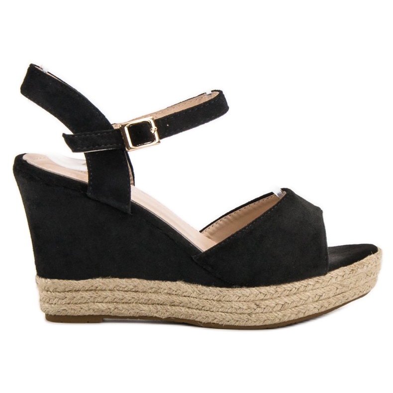 Bello Star Espadrilles sandaler svart