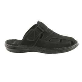 Herr tofflor ljus PU American Club CY05 botten svart