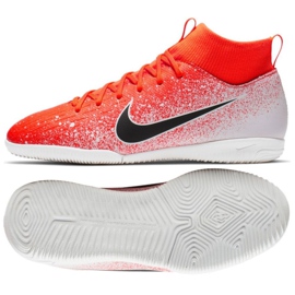 Inomhusskor Nike Mercurial SuperflyX 6 Academy Ic Jr AH7343-801 mångfärgad orange