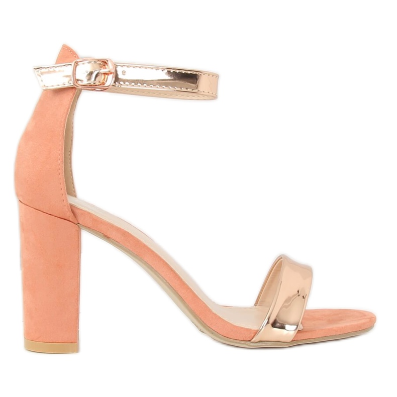 Rosa GF-WL-35 Rosa sandaler på stolpen