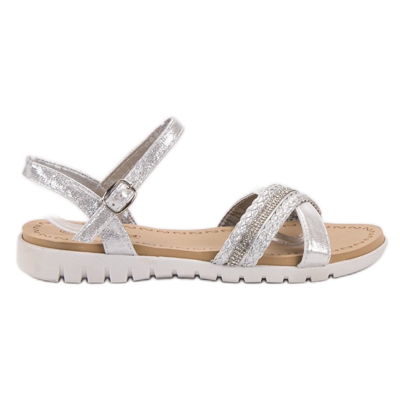 Groto Gogo Sandaler Med Kristaller grå