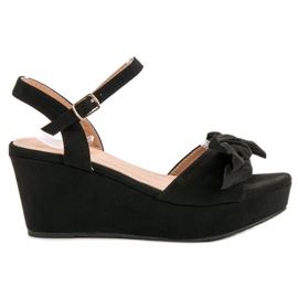 SHELOVET Sandaler på plattformen svart