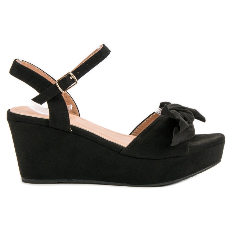 SHELOVET Sandaler på plattformen svart