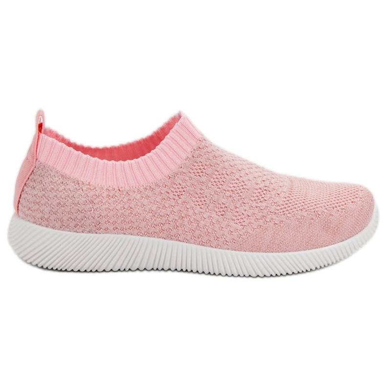 SHELOVET Textil sportskor rosa