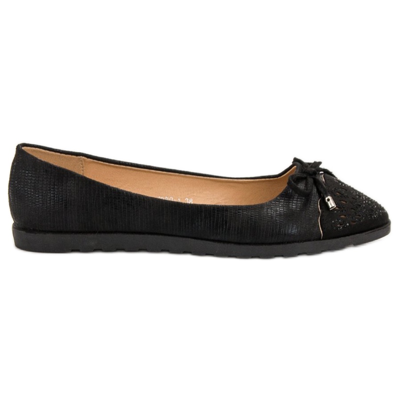 SHELOVET Casual Ballerinas svart