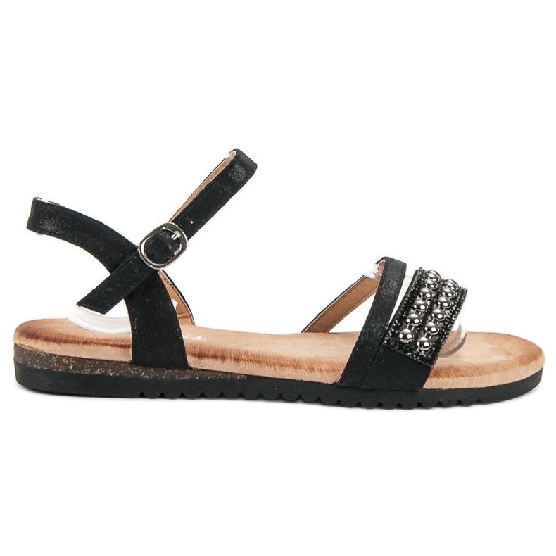 Groto Gogo Sandaler med glitter svart