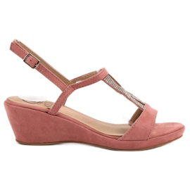 Kylie Rosa sandaler med kristaller