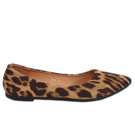 Damleopardballerinor HH16 Leopard brun