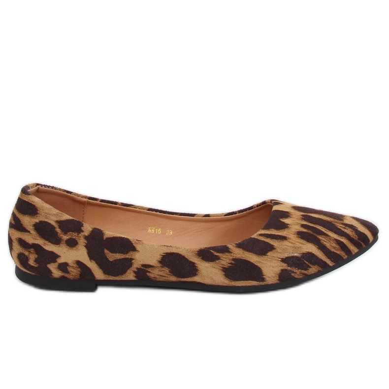 Damleopardballerinor HH16 Leopard brun