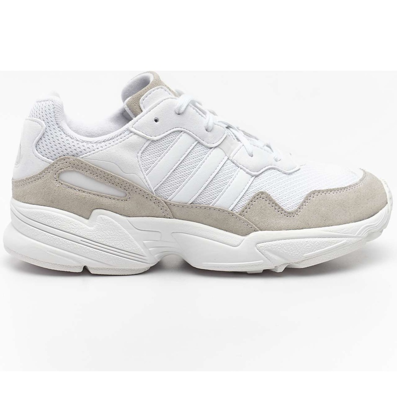 Adidas Yung 96 J Skor Vit Skor Vit Grå Två