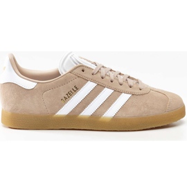 Adidas Gazelle 467 Ash Pearl Skor Vit Gum 3 brun