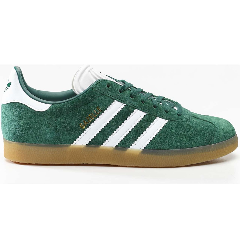 Adidas Gazelle 872 Collegiate Green Footwear White Gum 3 grön
