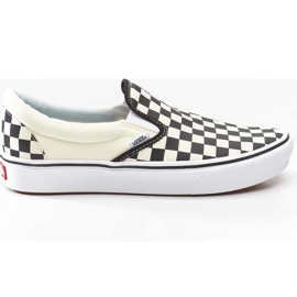 Vans Comfycush Slip On VO4 Checkerboard True White vit grå