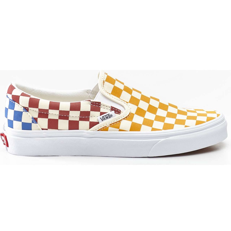 Vans Classic Slip On Vlv Multi True White vit mångfärgad gul