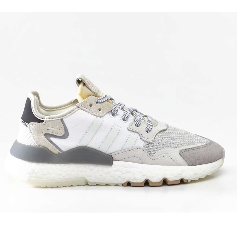 Adidas Nite Jogger 950 Cloud White Crystal White Core Black vit grå mångfärgad