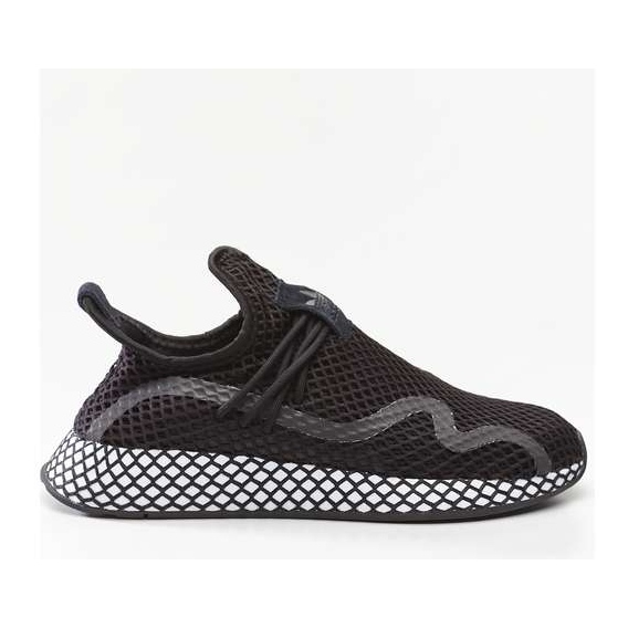 Adidas Deerupt S Core Black Core Svart Fodral Vit