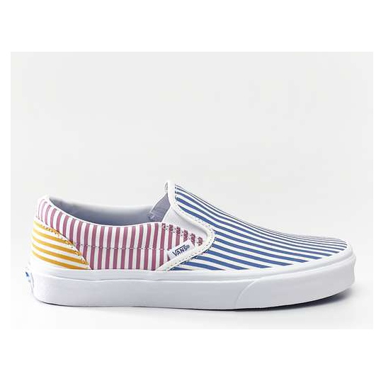 Vans Classic Slip On VM0 Deck Club Mix Stripes mångfärgad