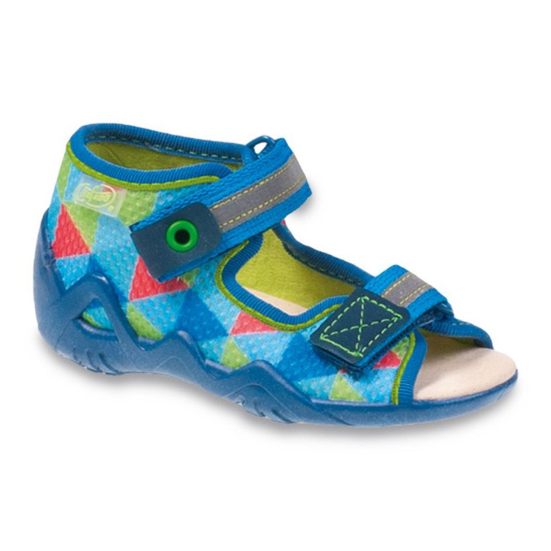 Befado gula barnskor 250P059 blå mångfärgad