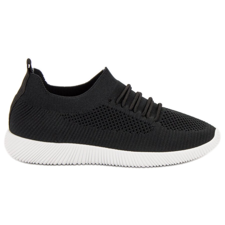 SHELOVET Slip-on sportskor svart