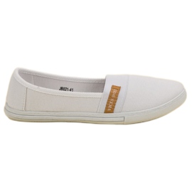 Bekväm VICES Slipony vit