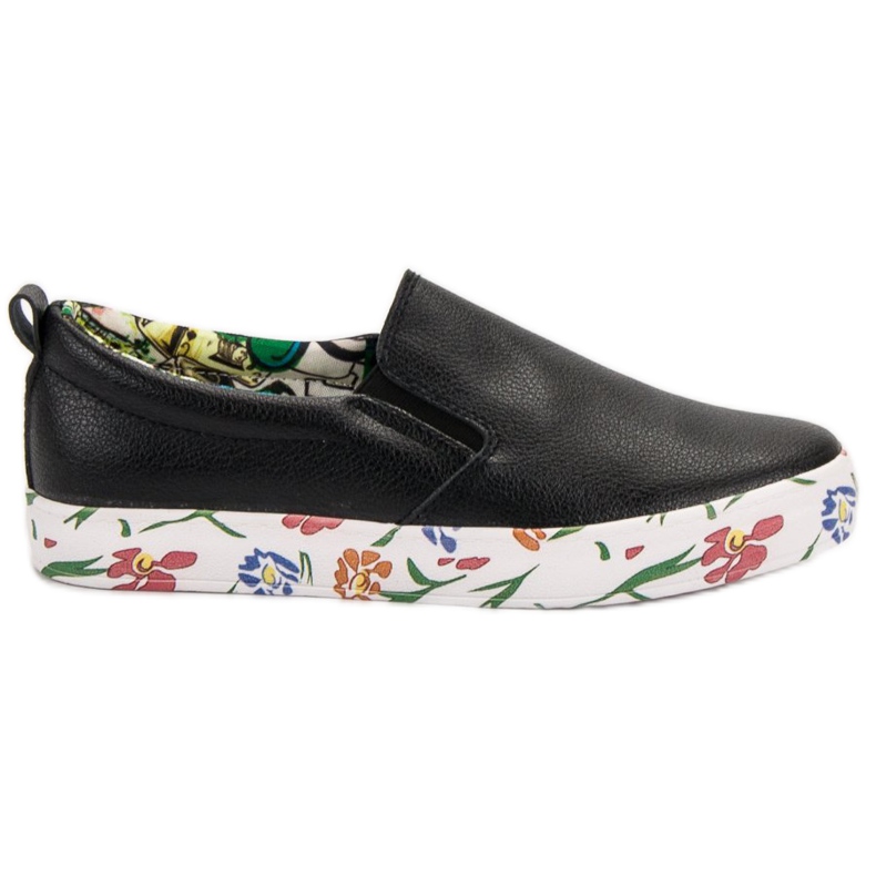 Groto Gogo Moderiktiga Slipons svart