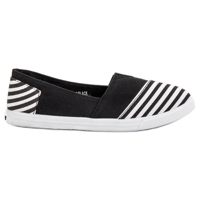 SHELOVET Slip On Light Sneakers vit svart