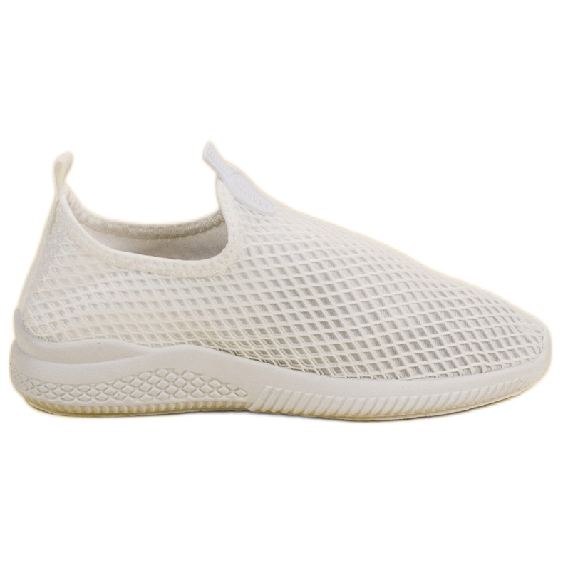 SHELOVET Slip-on sportskor vit