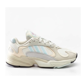 Adidas Yung 1 118 Off White Ice Mint Ecru Nyans vit violett blå grå