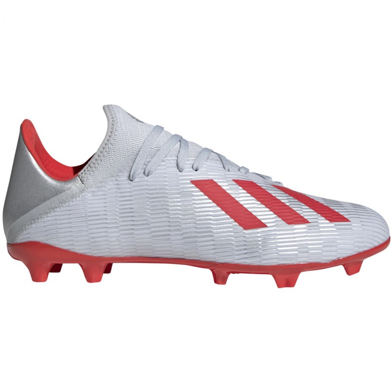 Adidas X 19.3 Fg M F35382 fotbollsskor mångfärgad silver-