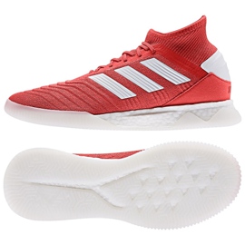 Adidas Predator 19.1 Tr M F35623 fotbollsskor röd röd