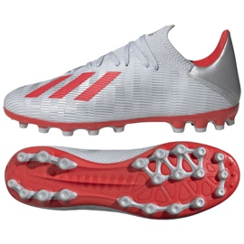Adidas X 19.3 Ag M F35336 fotbollsskor mångfärgad silver-