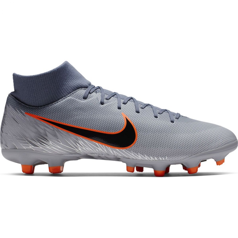 Nike Mercurial Superfly 6 Academy FG / MG M AH7362-408 fotbollsskor röd grå