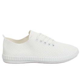Vita damskor B111-17 Allwhite