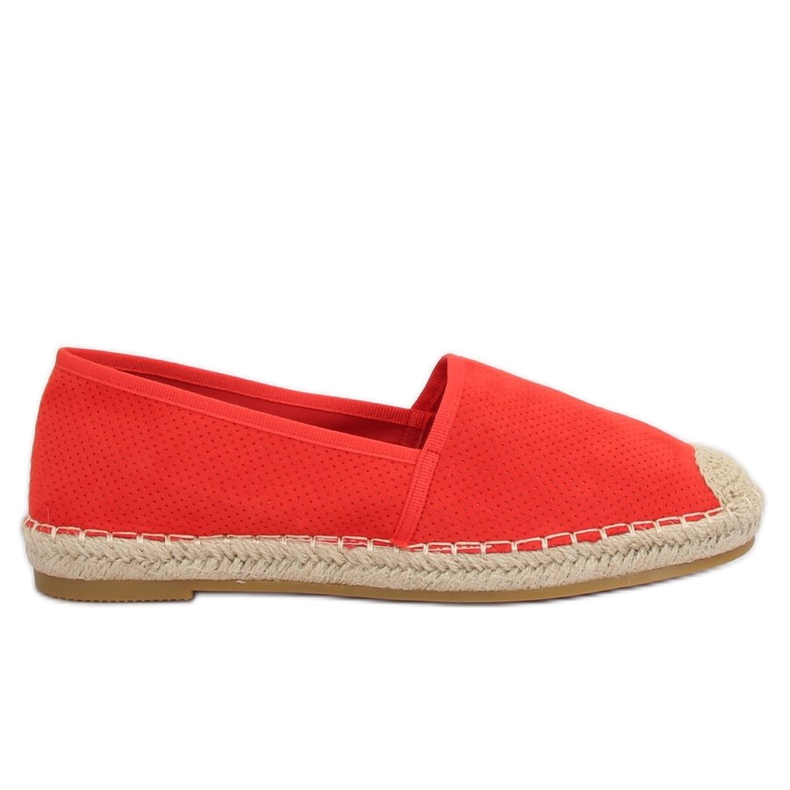 Röda espadriller 4855 Coral