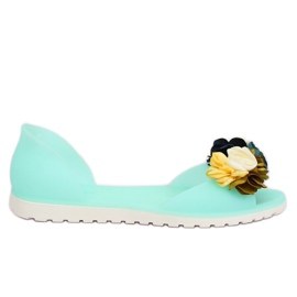 Meliski mint ballerinas SE-9613 Green grön