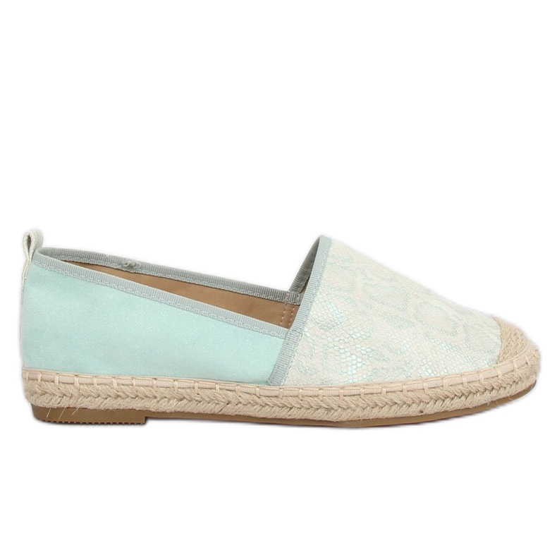 Mint Espadrilles dam A629-ESP-1 Grön