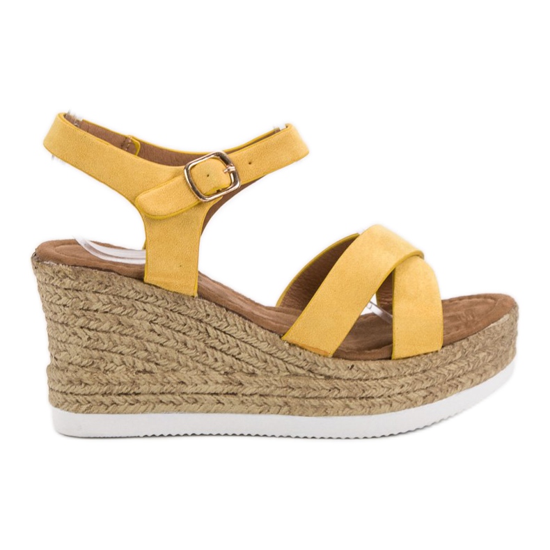 JESSY ROSS Gula mockasandaler