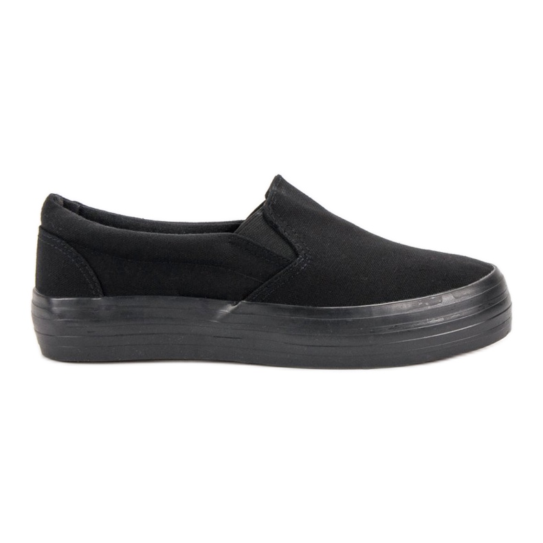 SHELOVET Casual Slipons svart