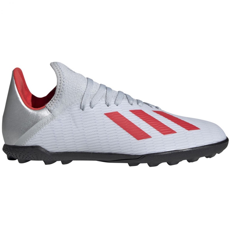 Adidas X 19.3 Tf Jr F35358 fotbollsskor vit vit