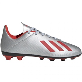Adidas X 19.4 FxG Jr F35362 fotbollsskor mångfärgad silver-