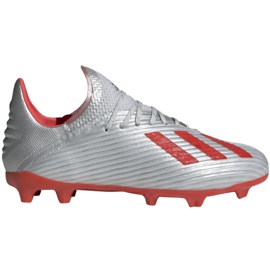 Adidas X 19.1 Fg Jr F35683 fotbollsskor grå grå