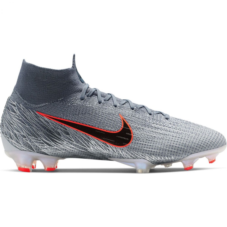 Nike Mercurial Superfly 6 Elite Fg M AH7365-008 fotbollsskor grå grå
