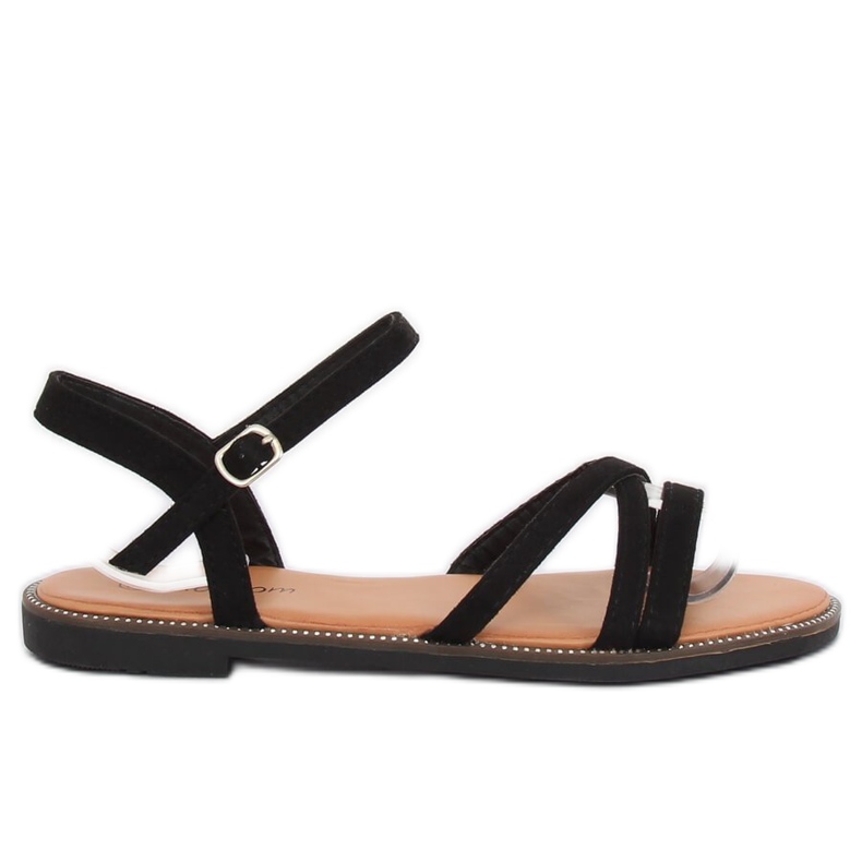 Svarta damsandaler WL255 Svart