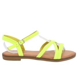 Gula damsandaler WL255 Gul