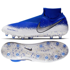 Nike Phantom Vsn Elite Df Ag Pro M AO3261-410 fotbollsskor mångfärgad blå